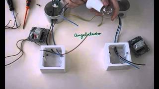Instalación de conmutada de un punto de luz (b).otra conmutada (6/9)