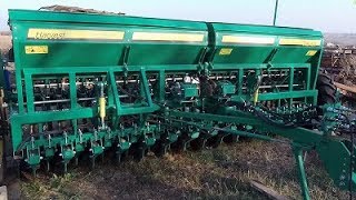 Сеялка Харвест Титан 420 после года эксплуатации