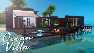 Rebuilding Sulani: MODERN OCEAN VILLA | The Sims 4 Speed Build | CC Free