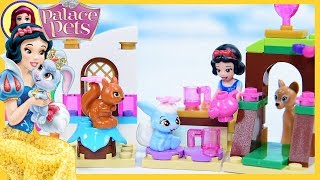 Berry's Kitchen Teaparty Lego Disney Princess Palace Pets Review & Build Silly Play with Kids Toys