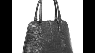 Сумка Mattioli 156 12c4 croc black