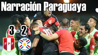 Narración paraguaya de la remontada que forzó Perú en el Preolímpico