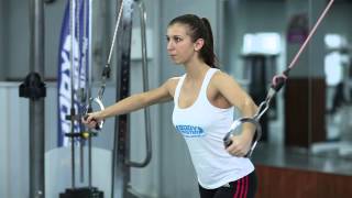 bodymaster : Сведение рук в кроссовере (женская версия)