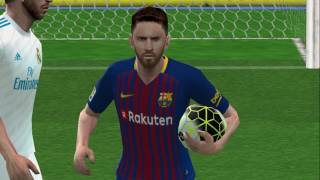 PES 2018 (PS2) Real Madrid vs Barcelona in New Kits Gameplay