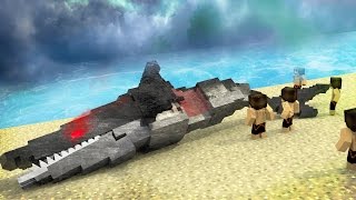 Jaws Movie 2 - How To Kill Mega Robo Shark! (Minecraft Roleplay) #9