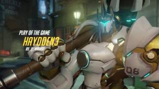 Overwatch: Reinhardt Paragon Skin Gameplay