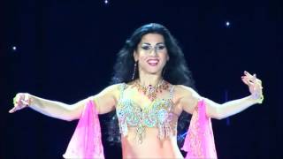 Belly dance baladi Sangaran and drum solo by Amira Abdi 2016