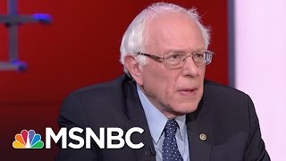 Bernie Sanders Knocks Donald Trump's Scapegoating Strategy | Rachel Maddow | MSNBC
