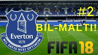 FIFA 18 EVERTON CAREER MODE- #2 - CHAMPIONS DIGA?! - (Bil-Malti)