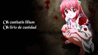 Lilium letra latín-español (version moka)
