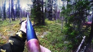 Охота на рябчика куропатку. Ружье МР-155.