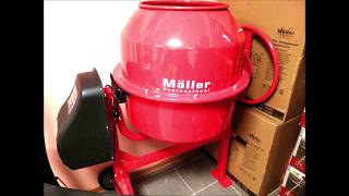 Бетоносмеситель Moller инструкция по сборке