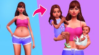 SIMS 4 SINGLE TEEN MOM | STORY