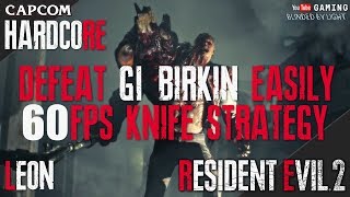 Resident Evil 2 Remake - Kill G1 Birkin Easily | No Variable fps | For console players