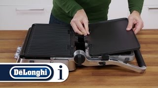 How to set up your De'Longhi CGH1012D, CGH1020D or CHG1030D MultiGrill for the first time