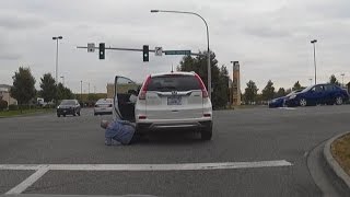 Elderly Woman Incredibly Survives Being Run Over by Her Own Car