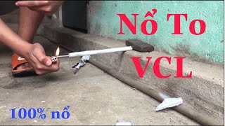 Chế PHÁO NỔ Từ Những Que Pháo Bông Tổ Chức Sinh Nhật - Nổ Cực To | Quý TV