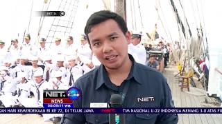Upacara Di Atas Kapal Dewaruci Daerah Laut Jawa - NET24