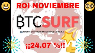 BTCSURF RESUMEN SEMANAL Y NUEVO COMUNICADO