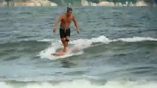Longboard surf singlefin longboard São Paulo surf amor Longboard surf  tentando logger