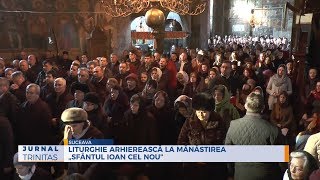 Liturghie arhierească la Mănăstirea „Sfântul Ioan cel Nou”