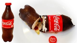 Мороженое из  КОКА-КОЛЫ! Необычный рецепт шоколадной Колы с мороженым! Кулинарный креатив.