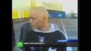 Чеченцы бьют скинхеда