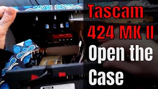 Tascam Portastudio 424 MkII | how to open case the case