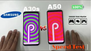 Samsung Galaxy a30s vs Samsung Galaxy a50 Speed Test