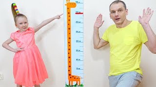 Лиза хочет быть выше и прыгать на батуте. Lisa wants to be taller & jump on a trampoline