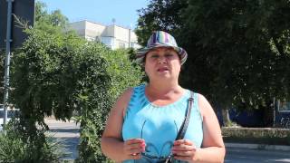 Обращения Екатерины Руденко к жителям г. Вулканешты в поддержку Романа Тютина.