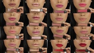 Jouer Long-Wear Lip Crème Liquid Lipstick LIP SWATCHES