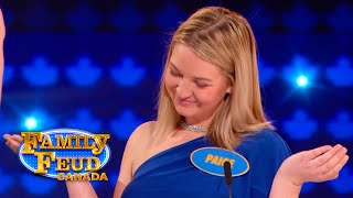 Stealing on your last day of work? | Family Feud Canada