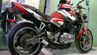 Suzuki Bandit 400cc 1995 (ISTIMEWA- FULL MODIF STRETFIGHTER)