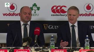 Irish Rugby TV: Ireland v South Africa Post-Match Press Conference