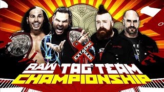 WWE Extreme Rules 2017 The Hardy Boyz vs Cesaro & Sheamus