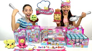 SHOPKINS Season 6 CHEF CLUB Play Doh Challenge