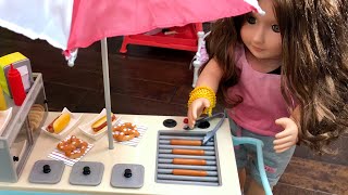 American Girls Love the NEW Hot Dog Stand by Our Generation