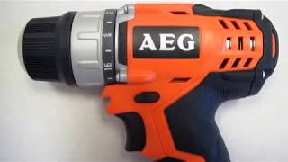 Обзор аккумуляторной дрели-шуруповерта (12 V DRILLDRIVER) AEG BS 12 С2 LI 152C