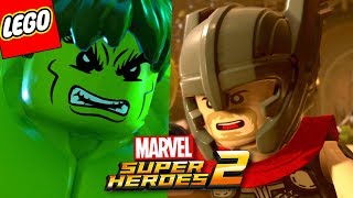 LEGO Marvel Super Heroes 2 PT BR - Hulk vs Thor Quem Vence?