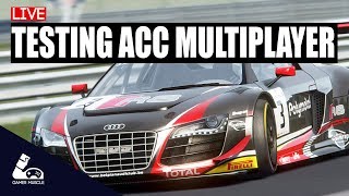 Assetto Corsa Competizione - TESTING MULTIPLAYER WITH SUBS LIVE