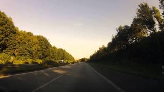 Autobahn Trip with Mercedes Viano 3.0 diesel / Виано на автобане