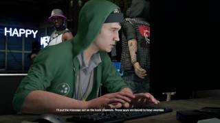 Watch Dogs 2 - Hacker War: Prime Eight's Leader Lenora Kastner Attacks DedSec Message Cutscene Pro