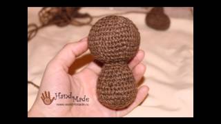 Как связать мишку.How to tie a bear.