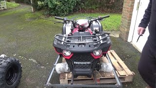 Linhai MQ150 Quad Bike Assembly