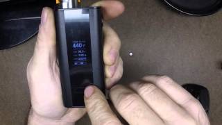 How to reset timer and puff counter on Joyetech cuboid 150w / 200w after firmware update