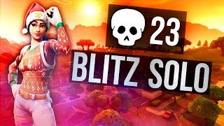 Most Kills in Blitz Mode Solo vs Solo?! 23 Kill Win (Fortnite Battle Royale)