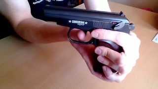 Пневматический пистолет Smersh H1 (Макаров с блоубэком)