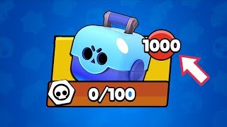 ОТКРЫЛ 1000 СУНДУКОВ В БРАВЛ СТАРС | ОТКРЫТИЕ СУНДУКОВ В BRAWL STARS