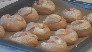 Булочки "Шанежки" домашний видео рецепт. Книга о вкусной и здоровой пище